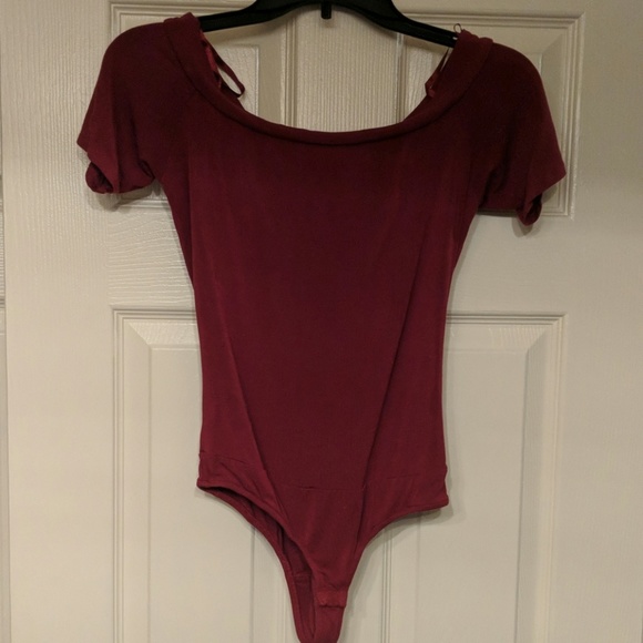 eva mendes for New York & Company Tops - Off the shoulder body suit